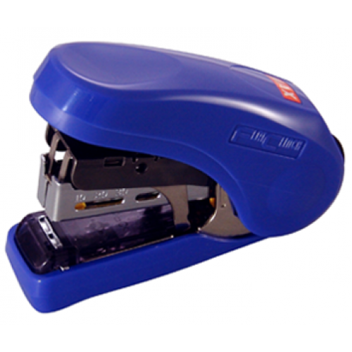 Max Mini Flat Clinch HD10FL Stapler Blue, uses No. 105M Staples