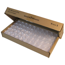 Guardhouse Round Coin Capsules - Nickel Direct fit 250ct box