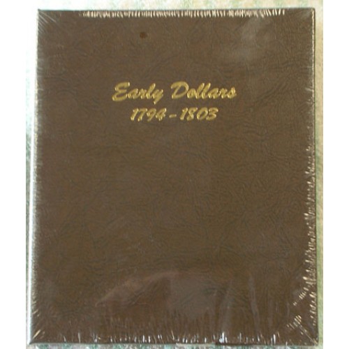 Dansco Coin Album 6170 Early Dollars 1794-1803