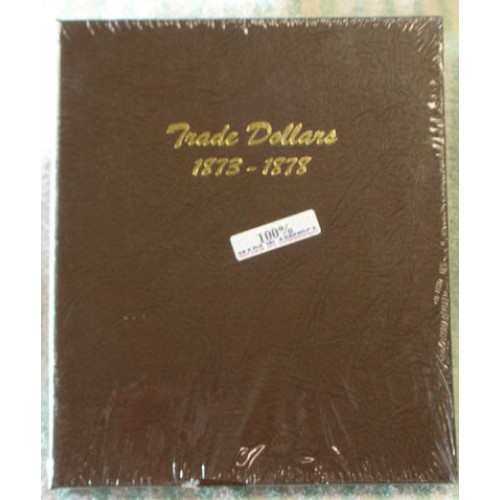 Dansco US Trade Dollar Coin Album 1873-1878 #6172