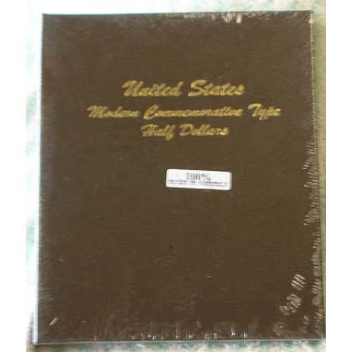 Dansco Coin Album # 7061 For Modern Commemorative Type Half Dollars From 1982-On