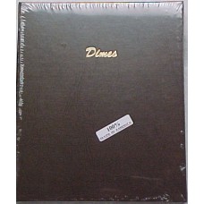 Blank Dimes Plain 168 Holes Dansco Album #7127