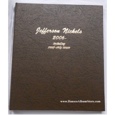 Jefferson Nickels 2006-Date w/proof Dansco Album #8114