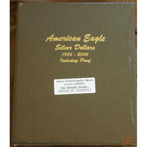 DANSCO Album Page American Silver Eagle Dollars #8181-1 page 1 