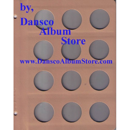 DANSCO 36 Millimeter 36mm Album Page