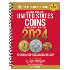 2024 Red Book Price Guide of United States Coins, Large Print