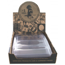 Lead Dog 4 Pocket Currency Pages 100ct - 3 Ring Binder