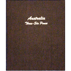 Australia - 7332 - Three and Six Pence Dansco Album #7332