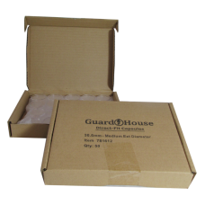 Guardhouse Round Coin Capsules - Half Dollar Direct fit 50ct box