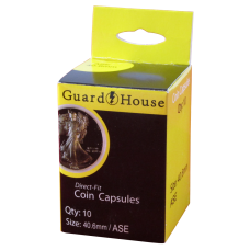 Guardhouse Round Coin Capsules - American Silver Eagles 10ct