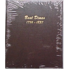 Bust Dimes 1796-1837 Dansco Album #6121