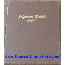 Jefferson Nickels 2006-Date BU Only Dansco Album #7114