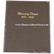 Mercury Dimes 1916-1945 Dansco Album #7123