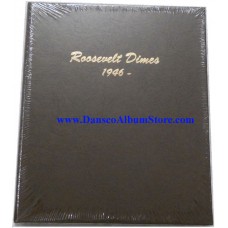 Roosevelt Dimes 1946-Date BU Only Dansco Album #7125