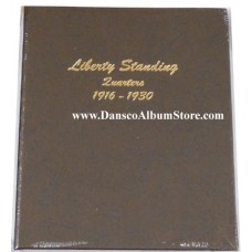 Liberty Standing Quarters 1916-1930 Dansco Album #7132