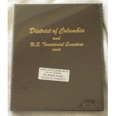 US Territorial & DC Quarters 2009 Dansco Album #7144