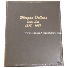 Morgan Dollars Date Set 1878-1921 (1 Per Year) Album #7171