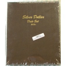 Silver Dollars date set 1878 to date Dansco Album #7172
