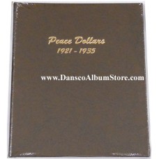 Peace Dollars 1921-1935 Dansco Album #7175