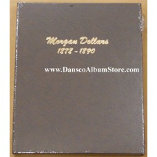 Morgan Dollars 1878-1890 Dansco Album #7178