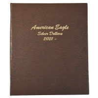 American Eagle Silver Dollars  2021- 2029 Dansco Album #7182 