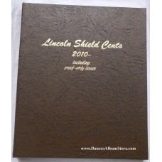 Lincoln Shield Cents 2010-Date w/Proofs Dansco Album #8104