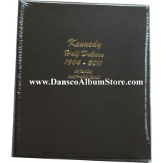 Kennedy Half Dollars 1964-2011 w/Proof Dansco Album #8166
