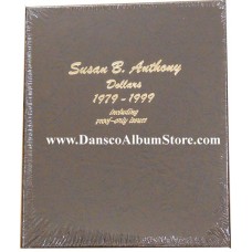 Susan B Anthony Dollars 1979-1999 w/Proofs Dansco Album #8180