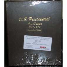 US Presidential Dollar 2007-2011 w/Proof Dansco Album #8184