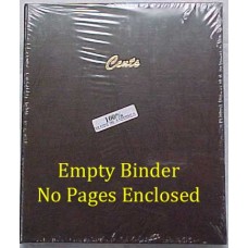 7107 Blank Cents Dansco Empty Binder - Clearance (no pages)