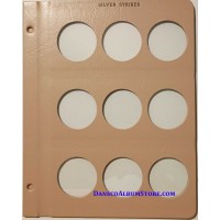 Blank Siver Strikes Dansco Album #7003 Page Blank Siver Strikes Dansco Album #7003 Page