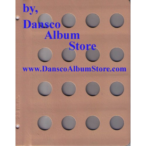 Dansco Album - Blank Page Quarters