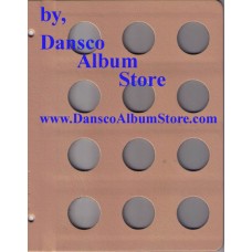 Dansco Blank Millimeter Pages - 30mm Page